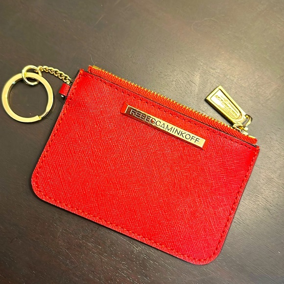 Rebecca Minkoff Card Case with keyring - Picture 1 of 3